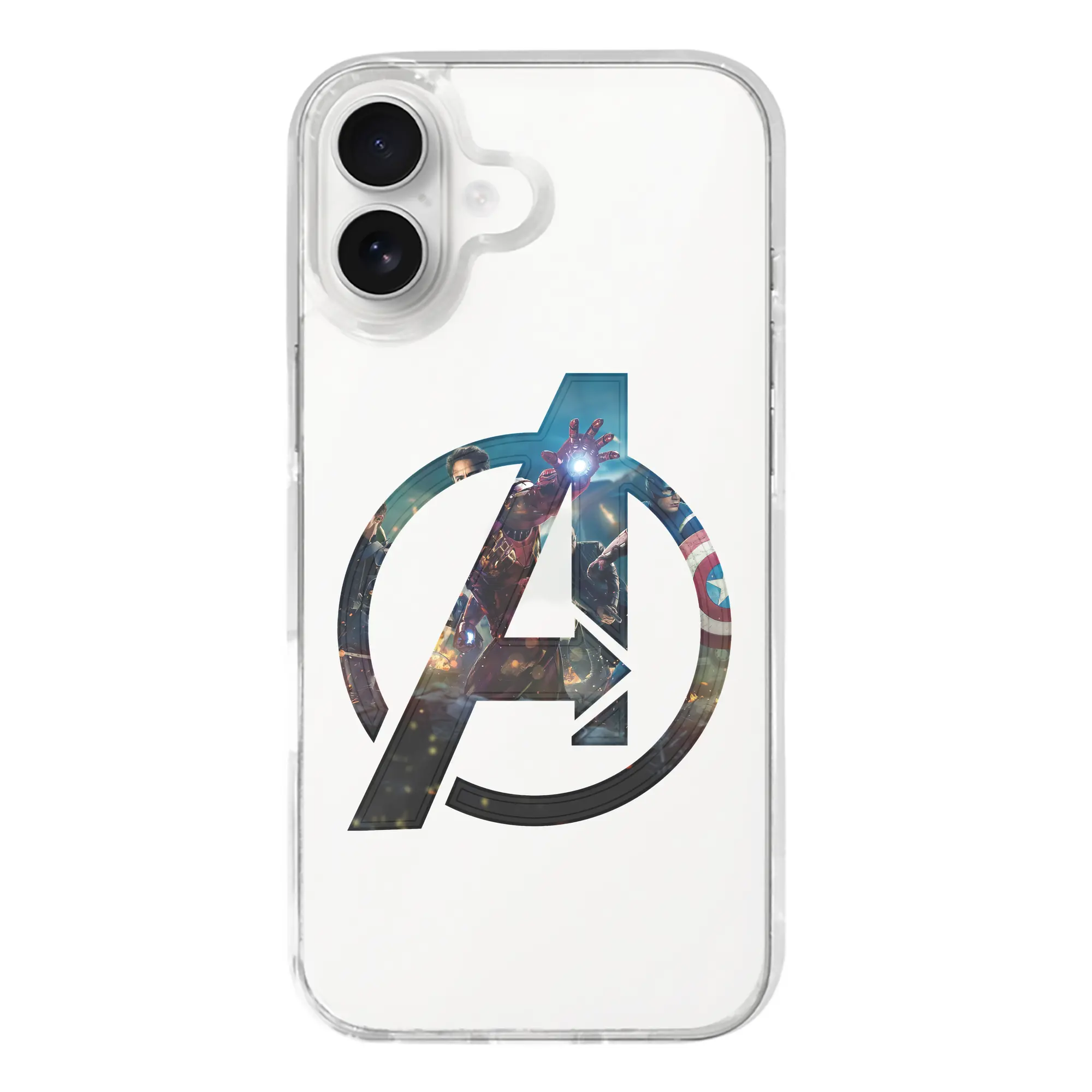 アベンジャーズ (Avenjāzu) グッズ アイアンマン（Iron Man） - iPhone 17シリーズ 透明スマホケース – 薄型・耐衝撃・精密フィット保護カバー